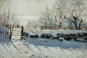 Claude Monet - The Magpie