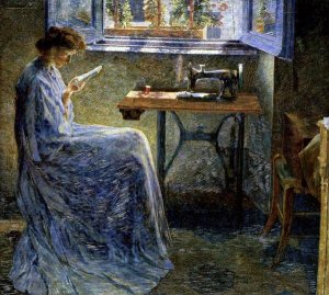 Umberto Boccioni - The Romance of One Seamstress