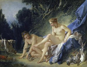 Francois Boucher - Diana Leaving the Bath