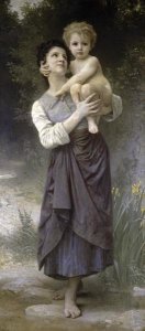 William-Adolphe Bouguereau - Brother & Sister