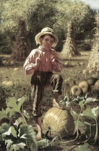 John George Brown - That's Me Pumpkin