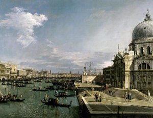 Canaletto - Venice, Church of the Blessed Sacrament