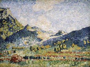 Henri-Edmond Cross - Les Petits Montagnes Mauresques