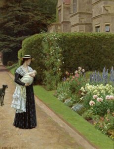 Edmund Blair Leighton - The Lord of the Manor