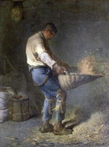 Jean-Francois Millet - The Winnower