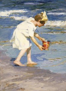 Edward Henry Potthast - Brighton Beach