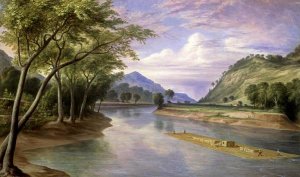 Henry Cheever Pratt - The Ohio River Near Marietta