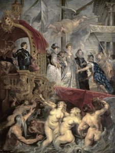 Peter Paul Rubens - Landing at Marseilles (Life of Marie de Medici, Queen of France)