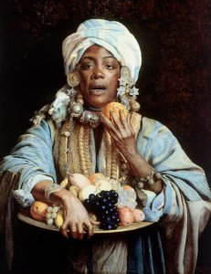 Giuseppe Signorini - A North African Fruit Vendor