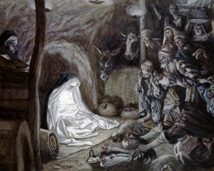 James Tissot - Adoration of the Shepherds