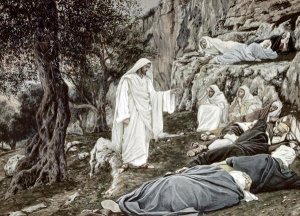 James Tissot - Jesus Commands his Disciples to Rest