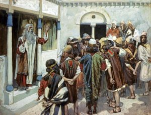 James Tissot - Moses Speaks to the People