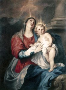 Anthony Van Dyck - Virgin & Child