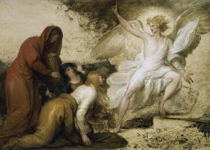 Benjamin West - The Angel at the Tomb of Christ