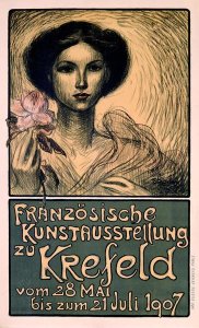 Theophile Steinlen - Französische Kunstausstellung zu Krefeld