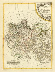 Rigobert Bonne - Russia Occidentale, 1785