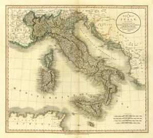 John Cary - Italy, 1799