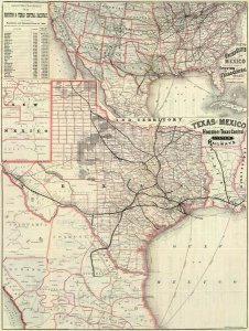 Houston and Texas Central Railway - Texas and Mexico, Houston and Texas Central Railways, 1885