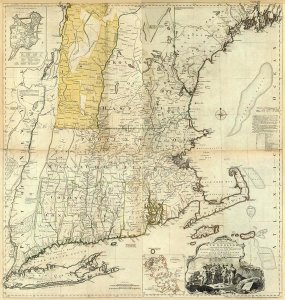 Thomas Jefferys - Composite: New England, 1776