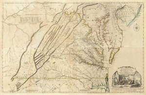 Thomas Jefferys - Composite: Virginia, 1776