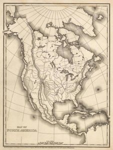 Samuel Augustus Mitchell - Map of North America, 1839