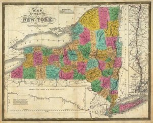 Samuel Augustus Mitchell - State of New York, 1831