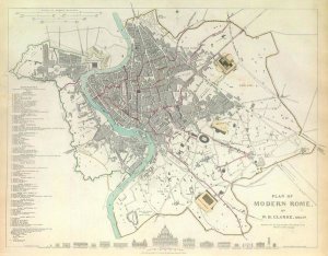 Society for the Diffusion of Useful Knowledge - Modern Rome, 1830