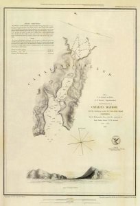 United States Coast Survey - Catalina Harbor, California, 1852