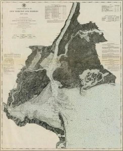 United States Coast Survey - New York Bay and Harbor, New York, 1878