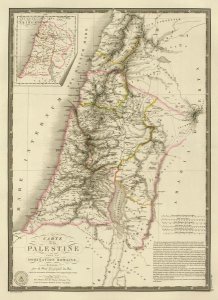 Adrien Hubert Brue - Palestine sous la domination romaine, 1828
