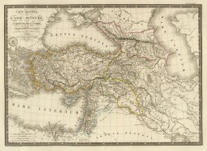 Adrien Hubert Brue - Asie-Mineure, Armenie, Syrie, Mesopotamie, Caucase, 1822