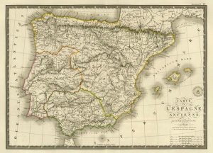 Adrien Hubert Brue - Espagne ancienne, 1827