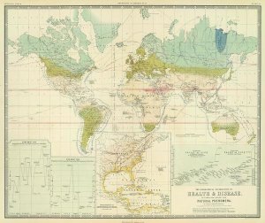 Alexander Keith Johnston - Health, disease, 1856