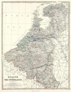 Alexander Keith Johnston - Belgium, Netherlands, 1861