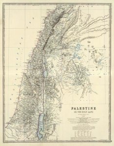 Alexander Keith Johnston - Palestine, 1861