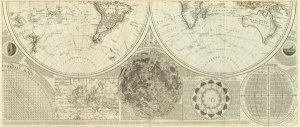 Samuel Dunn - A general map of the world or terraqueous globe, 1787