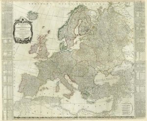 Thomas Kitchin - Composite: Europe, 1787