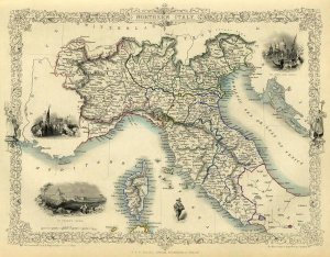 R.M. Martin - Northern Italy, 1851
