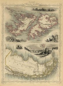 R.M. Martin - Falkland Islands And Patagonia, 1851