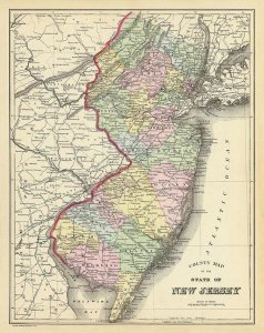 Samuel Augustus Mitchell - State of New Jersey, 1890