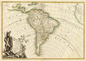 Jean Janvier - L'Amerique Meridionale, 1782