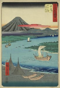 Ando Hiroshige - Ejiri, 1855