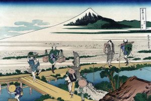 Hokusai - Nakahara in Sagami Province, 1830