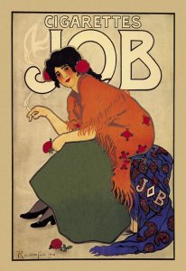 Alphonse Mucha - Cigarettes Job