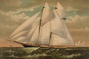 Unknown - Yacht Norseman of New York, 1882