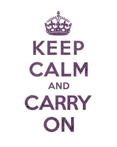 The British Ministry of Information - Keep Calm and Carry On - Texture VI