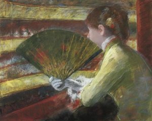 Mary Cassatt - At The Theater II 1879