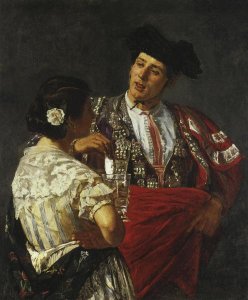 Mary Cassatt - Offering The Panal To The Bullfighter 1872