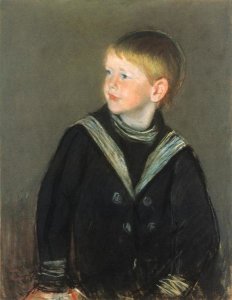 Mary Cassatt - Sailor Boy Gardner As A Child 1892