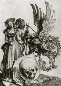 Albrecht Durer - Coat Of Arms With A Skull